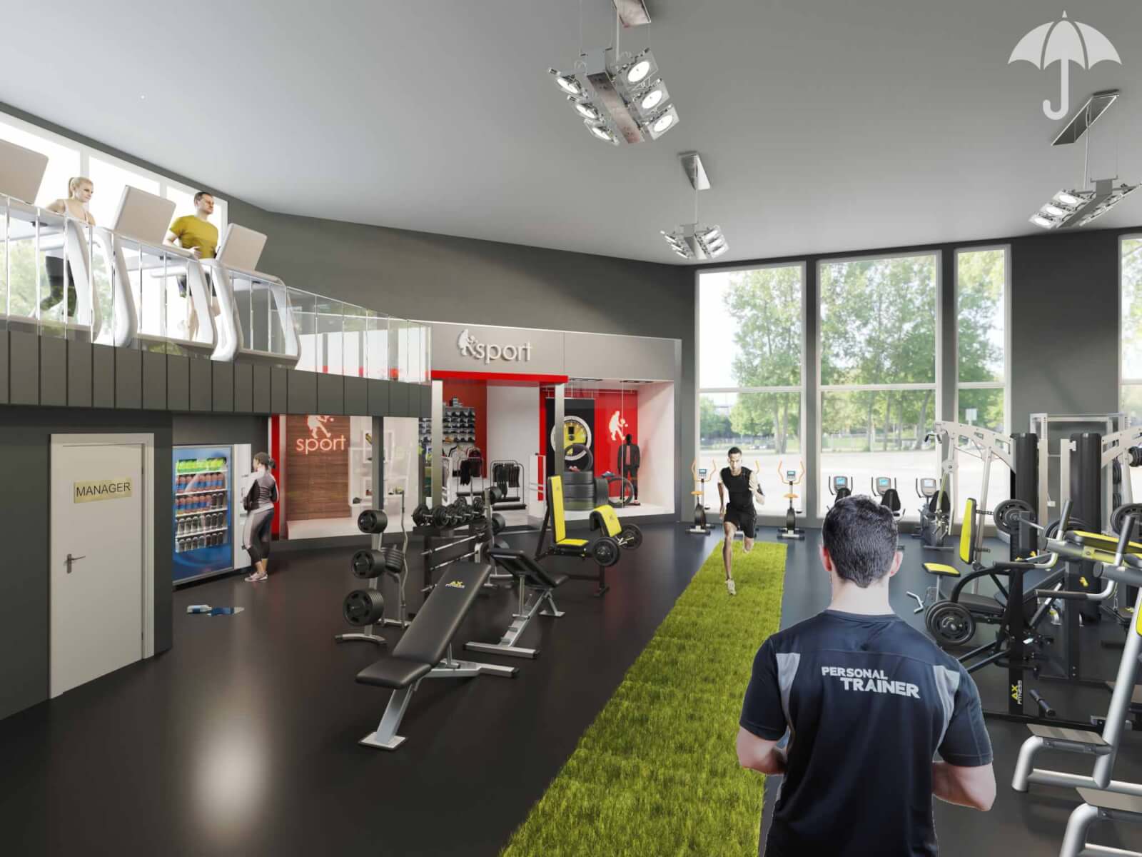Clickable Coverage - Fitness Center
