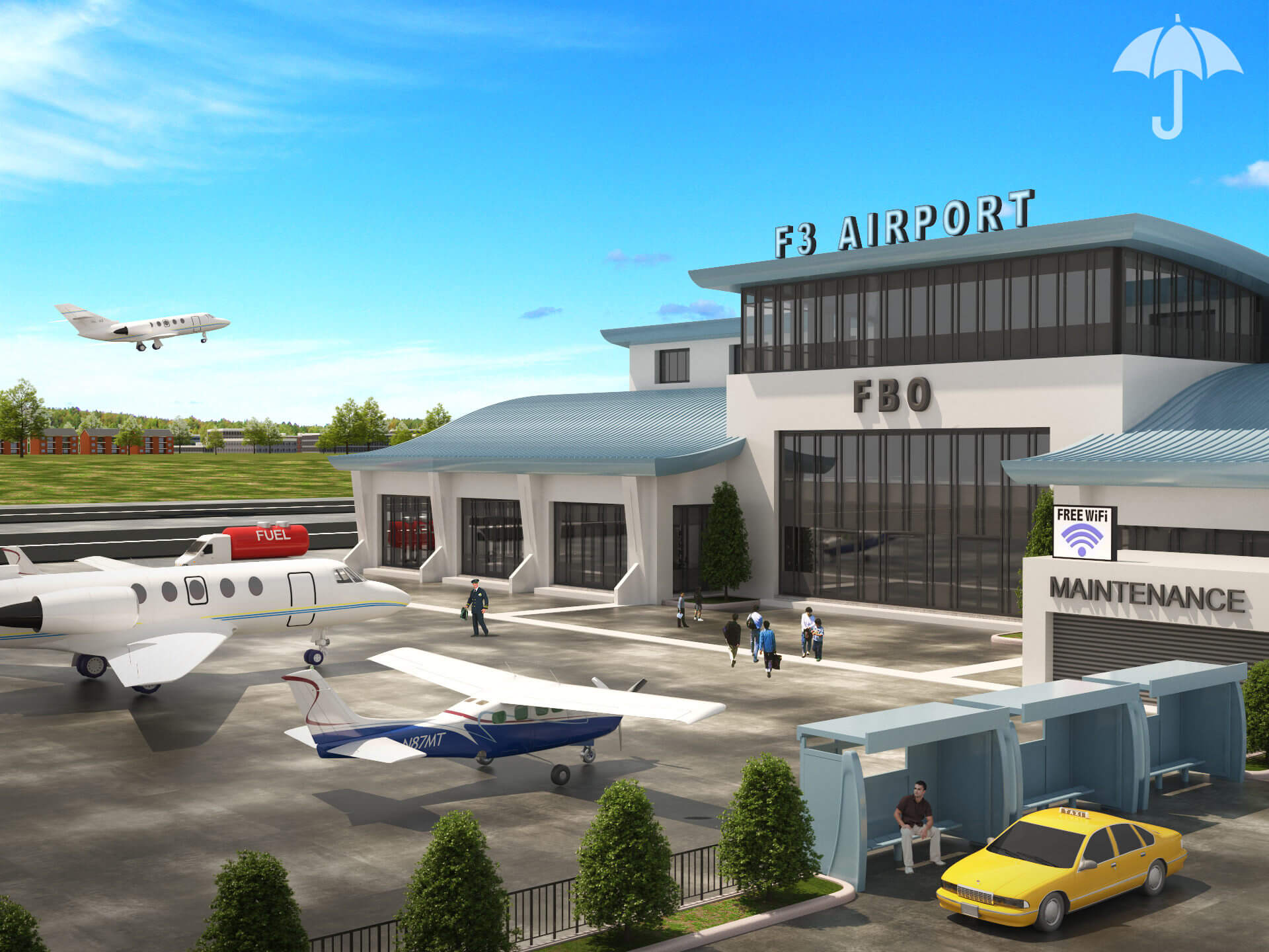 Clickable Coverage Aviation