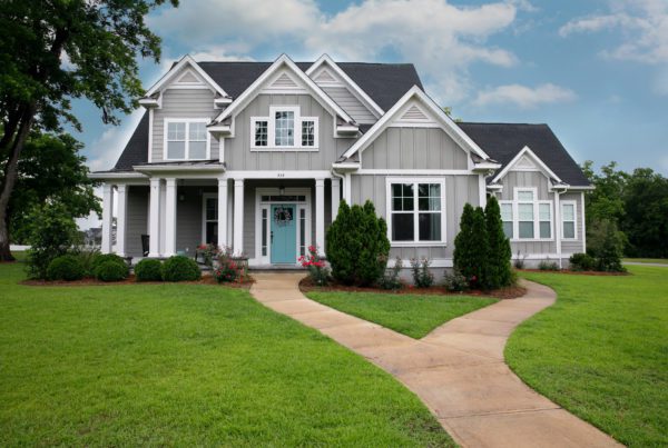 Blog - New and Modern colorful Craftsman Cottage House with Curb Appeal